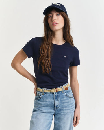 T-Shirt  Με Λογότυπο Shield GANT